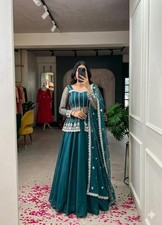 Party Lehnga choli Indian Designer Bollywood lehenga wear wedding ethnic bridal