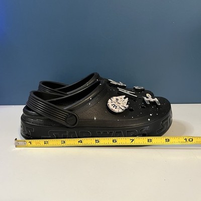 Crocs Star Wars Off Court Clog Black M5/W7 with Jibbitz Unworn CROCS Star Wars Off Court Clog 209904-001 - Shiekh main image 3