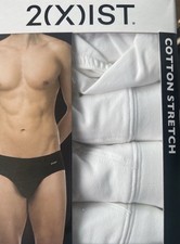 2 X IST Men  s 4 pack Cotton Stretch Bikini Briefs Size L 34-36 NWT