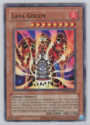 Lava Golem RP02-EN082 Retro Pack 2|Unlimited Edition 2020 Reprint NM