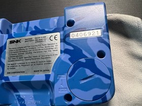 SNK Neo Geo Pocket Color Camouflage Blue with IPS Screen Mod & Free Game