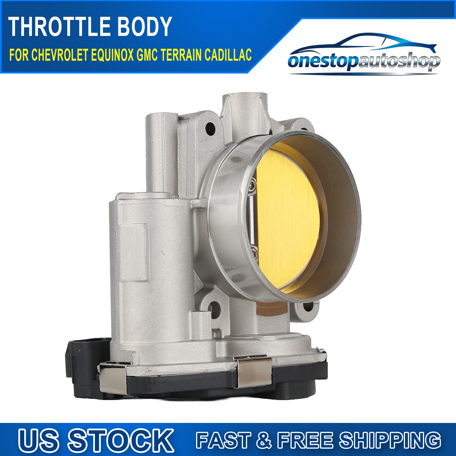 Throttle Body For Chevrolet Equinox Camaro 2010-2011 GMC Terrain V6 3.0L 3.6L