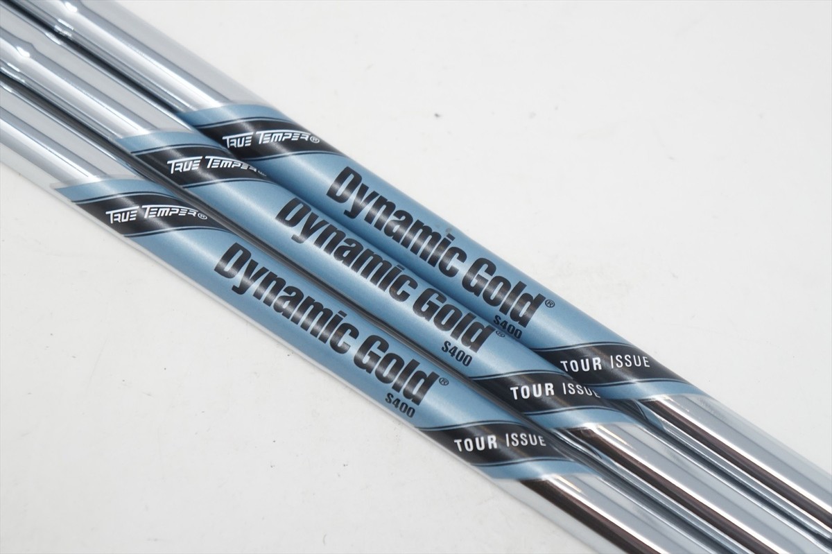 3) New True Temper Dynamic Gold Tour Issue Blue Label S400 Stiff