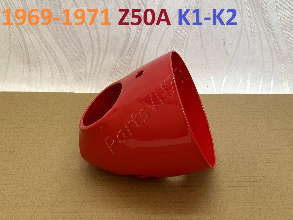 1969-1971 Honda Z50A Head Light Bowl. Monkey Z50 A Primer Steel