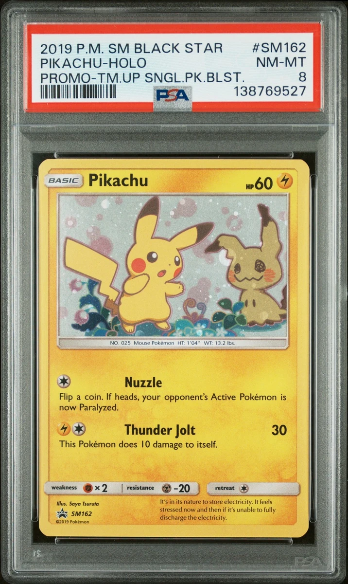 Pikachu Pokémon TCG Professional Sports Authenticator (PSA) Grade