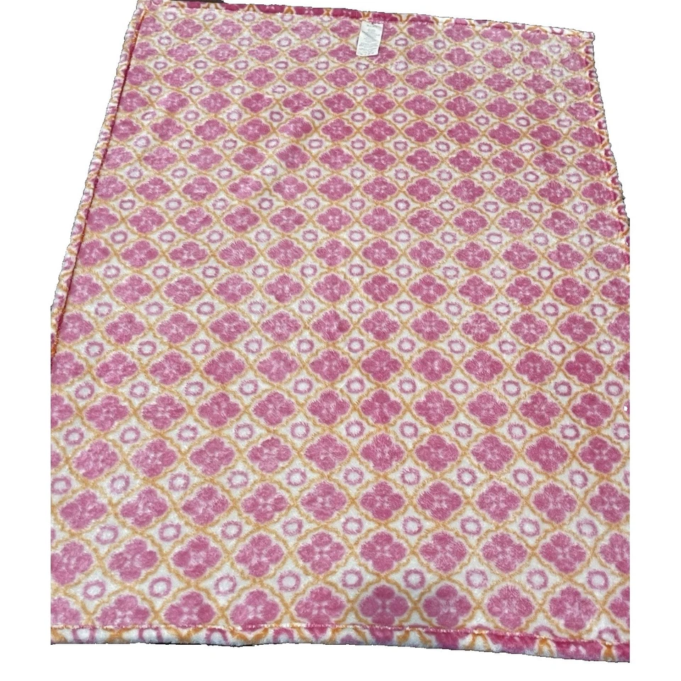 Manta polar Happy Chic bebé rosa naranja Jonathan Adler bebés R EE. UU. 30x41 Foto 3 de 4
