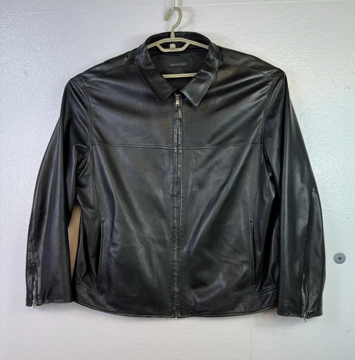 Bruno Magli Coats, Jackets & Vests Leather Outer Shell for Men for