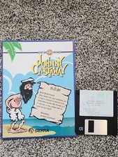 Johnny Castaway Screensaver - Floppy Manual - Screen Antics PC, 1992 HTF OOP