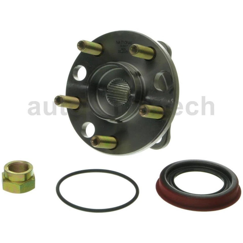 2x Conjunto de cojinete y buje de rueda delantera Timken para Chevrolet Beretta 1987~1996 Foto 4 de 4