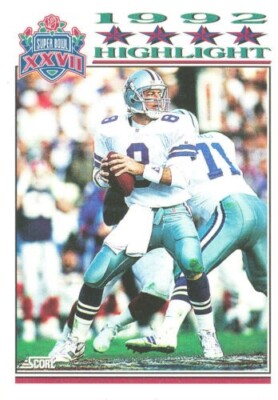 NFL USアメフト Dallas Cowboys TroyAikman '92 s-l400.jpg