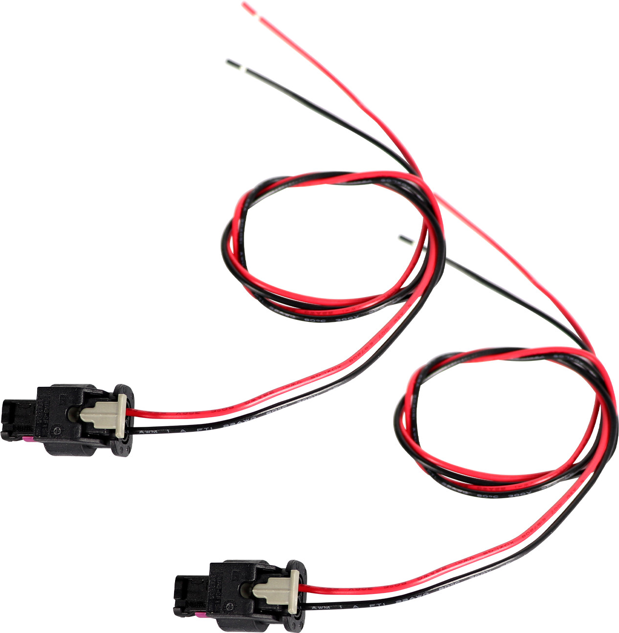 2×Side Marker Light Pigtail Connector Wires Harness for 2015-2023 Chrysler 300