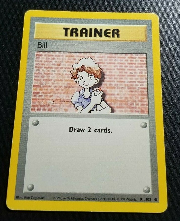 1999 Original Series Base Set TRAINER BILL (Supporter) Ken