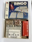 Vintage Bingo Game w/ Wood Counters Milton Bradley Deluxe Edition 1974