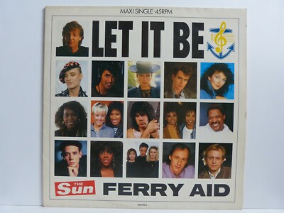 Ferry Aid   12  Maxi - Let It Be / CBS 650796 6 von 1987