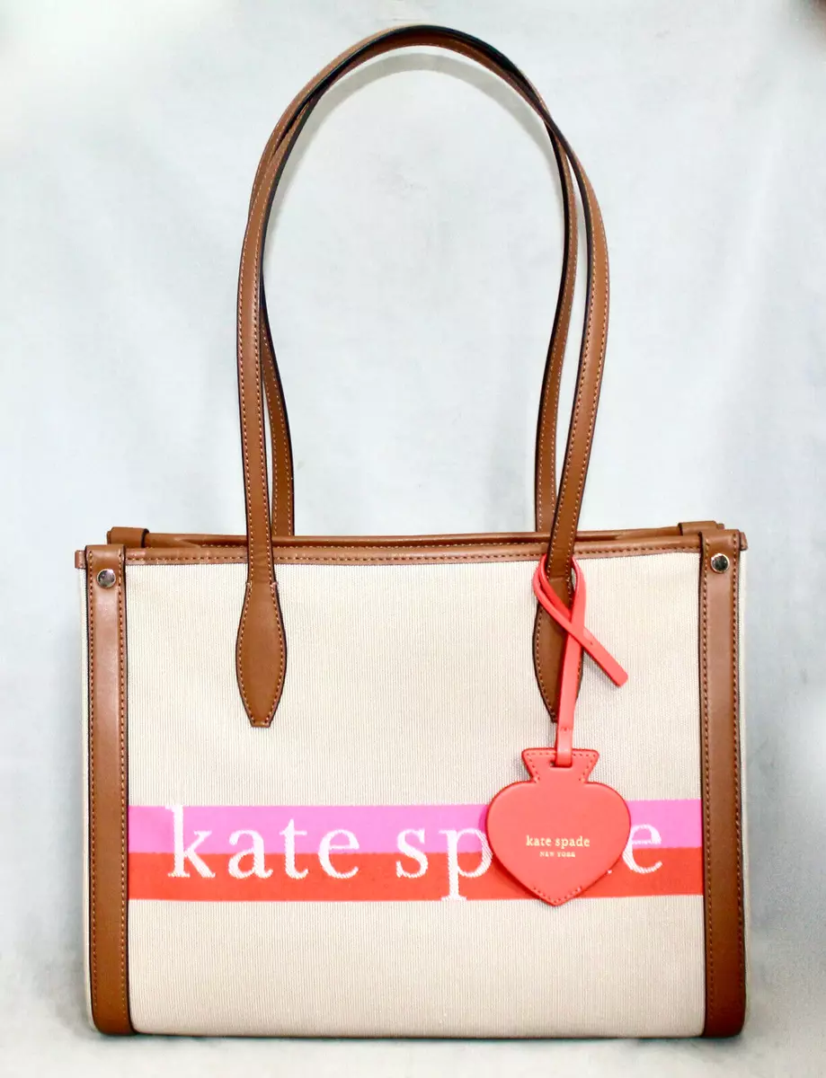 Kate Spade Market Canvas Large Tote in Natural