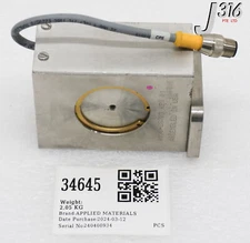 34645 APPLIED MATERIALS FLOW METER ASSY 0190-28703