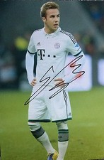 Mario Gotze signed Image B 12x8 photo UACC Registered dealer COA Mario Gotze signed Image B 12x8 photo UACC Registered dealer COA