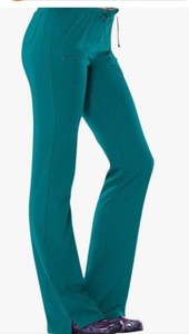 EUC Women Heart And Soul Scrub Pant Teal Size XS