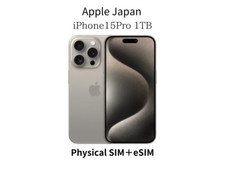 Apple iPhone 15 Pro - 1 TB - Natural Titanium (Unlocked) for sale 