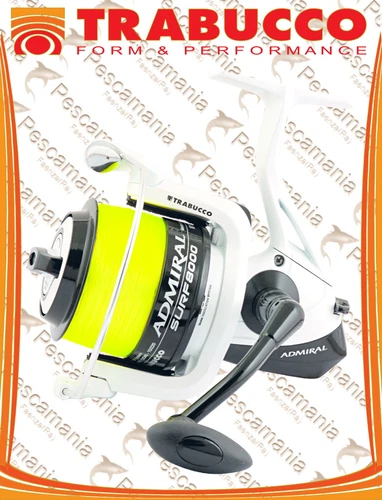 Fishing Reel Surfcasting Trabucco Admiral Long Cast 10 000