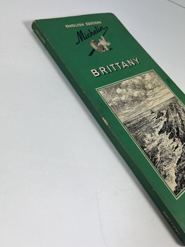 Michelin Green Guide Brittany Vintage 1965 Tourist Travel Maps - Picture 2 of 10