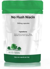 ECO-VITS No Flush Niacin 500mg capsules
