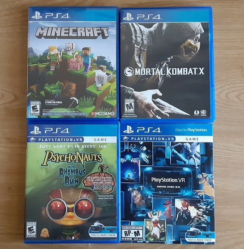 Minecraft, Psychonauts VR 
