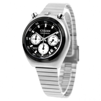 CITIZEN RECORD LABEL AN3660-81E ツノクロノ New] Citizen CITIZEN RECORD LABEL Watch Men's AN3660-81E