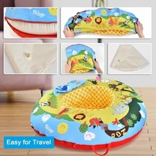  Toys, sensory play ring, Baby Activity Center & Floor Seat, Ages 0 Months Plus 