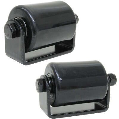 GatorPro 3'' Plastic Gate Roller Top Guide Sliding Rolling Slide Non Marking PAIR