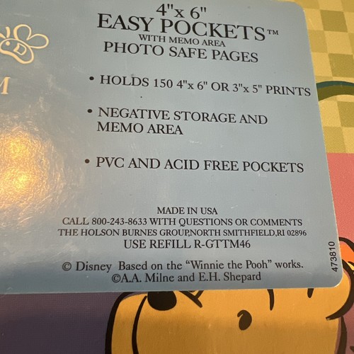 Vtg Holson Disney Winnie The Pooh & Friends photo album RARE - Picture 2 of 7