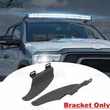 52" Curved LED Light Bar Upper Roof Mounts Brackets For Dodge Ram 1500 1994-2018