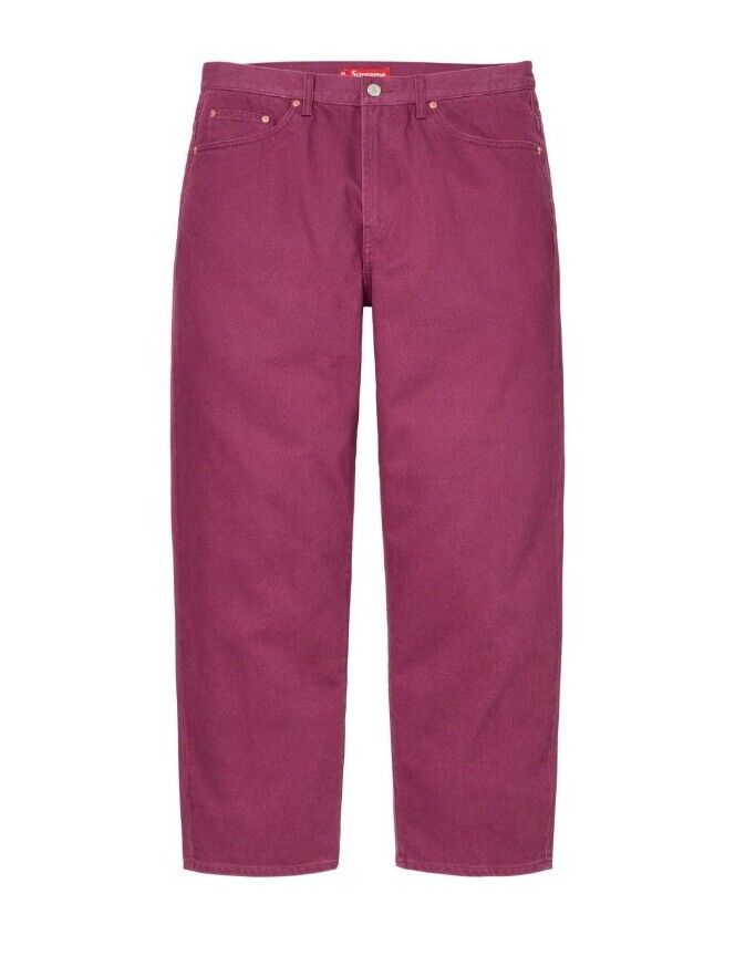☆Rare☆ Size 30 Supreme Baggy Jean (FW23) Plum | eBay ☆Rare☆ Size 30 Supreme Baggy Jean (FW23) Plum | eBay