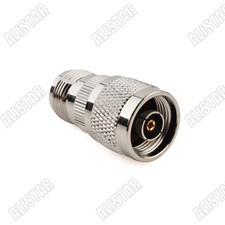 10x RP-N Male Plug Female Jack pin to N Female Jack Straight Connector Adapter