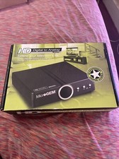 MicroGEM HD Digital to Analog Receiver-Never Used-Includes Cables/Remote/Manual
