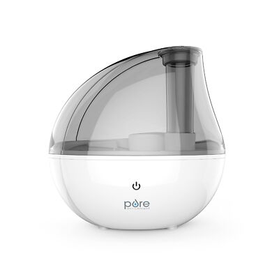Pure Enrichment  MistAire  Silver Ultrasonic Cool Mist Humidifier for Bedroom...