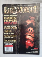 Rue Morgue Magazine # 33 May/June 2003 CABIN FEVER-Excellent Condition!
