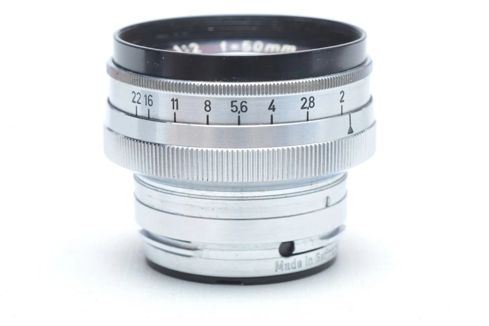 Zeiss Sonnar 50mm F/2 Contax rangefinder for Olympus Nikon Z Sony *Fair* - Image 2 of 4