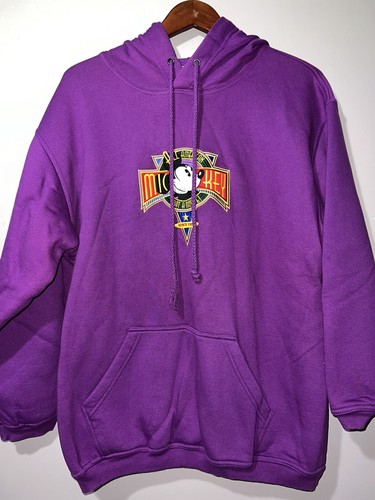 VINTAGE 1990's MICKEY MOUSE WALT DISNEY EMBROIDERED HOODIE