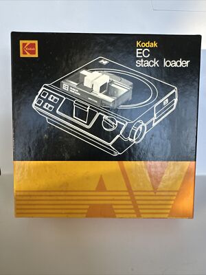 Kodak EC Stack Loader EC 40 Cat 151 4249 Vintage Original Box & Manual (Prop)