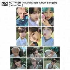 NCT WISH The 2nd Single Album Songbird Official Photocard Postcard RIKU YUSHI