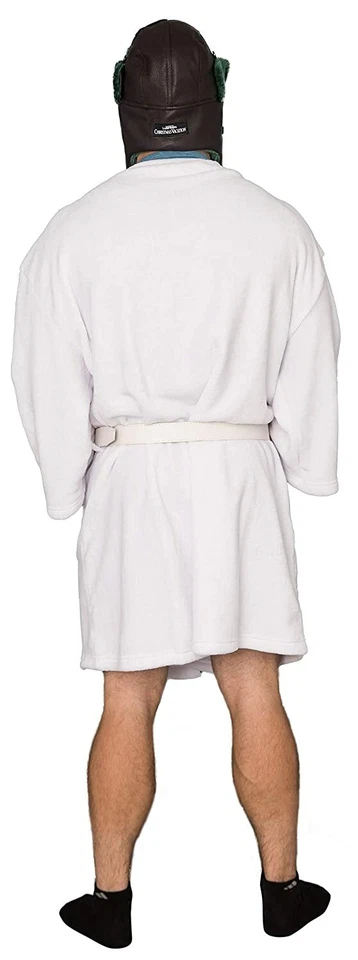 Conjunto de disfraz de disfraz de Halloween para adultos bata y cinturón Eddie primo de vacaciones de Navidad Foto 3 de 4