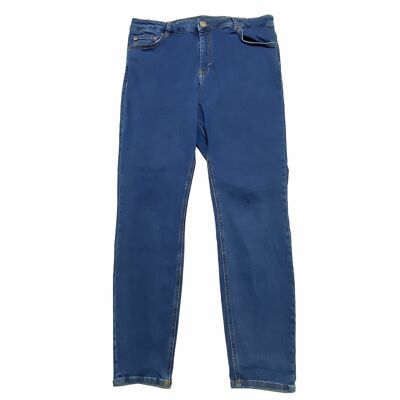 Asos Denim Relaxed fit Tapered leg women's size 14 Blue denim jeans