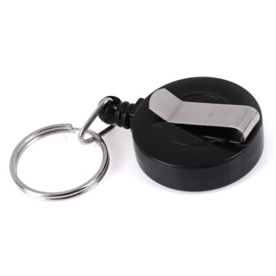 Schwerlast einziehbar Schlüsselanhänger & Abzeichen Rollenhalter Karabiner Clip