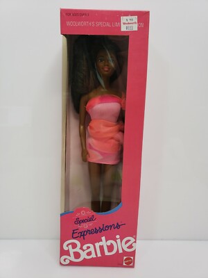 Vintage 1990 Mattel Special Expressions Barbie 5505 | eBay