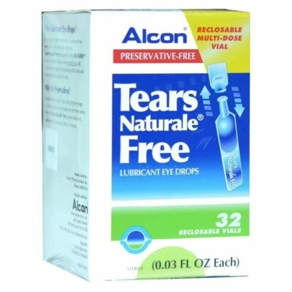 2x Alcon Tears Naturale Lubricant Dry Eye Drops 32 Vial For Sale Online Ebay