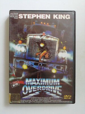 Maximum Overdrive. DVD. Stephen King. 