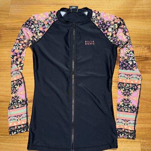 BRAND NEW LADIES BILLABONG SUNRISE COAST RASH VEST - Picture 3 of 6