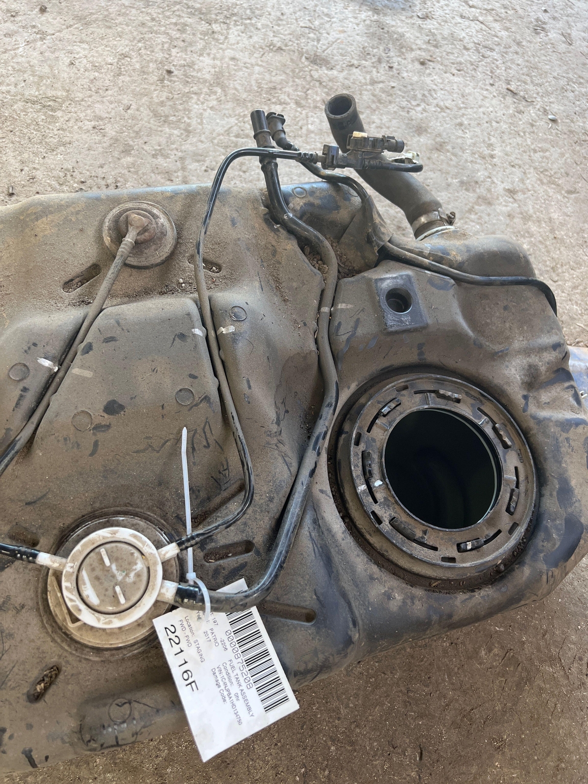 2012 2017 Jeep Patriot Fuel Tank Assembly FWD ONLY OEM 5147139AD eBay