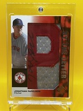 2008 Upper Deck SP Authentic By The Letter Signatures Jonathan Papelbon #/25 āPā